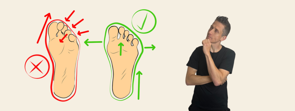 définition et explications d'une barefoot shoes